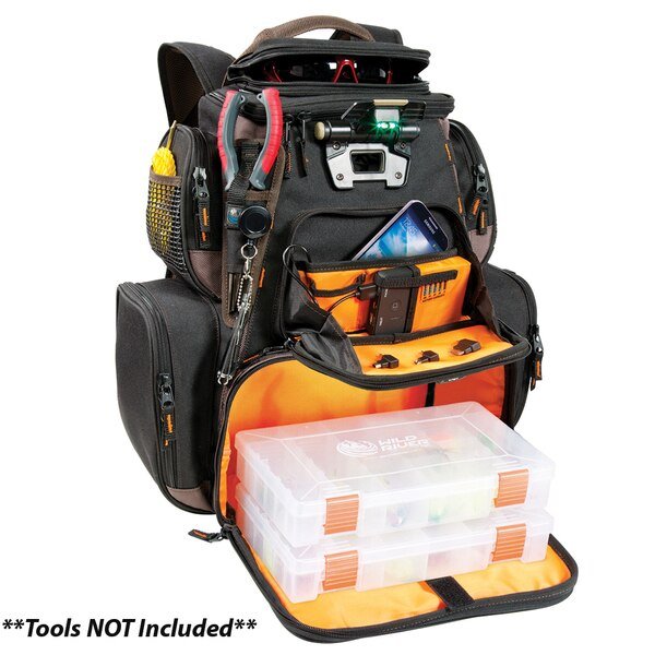 Nomad XP-Lighted Backpack w/ USB Charging System w/2 PT3600 Trays, Wild River, Mfr#: WT3605